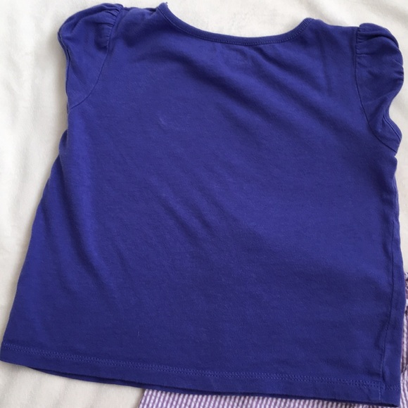 [ BabyGap Purple Balloon SS Graphic Tee ] 2T - Picture 4 of 4